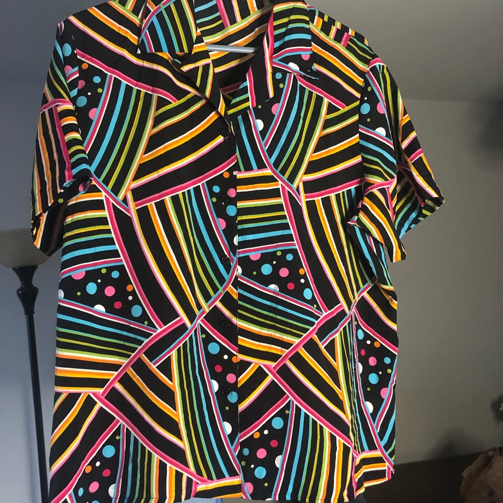 Colorful Button Down